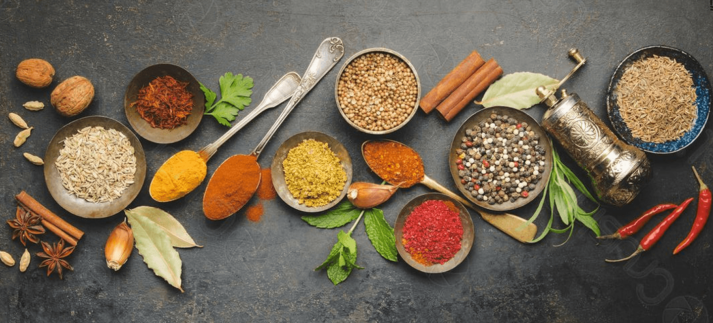 Traditional herbs, grains, and spices for Annavalam products