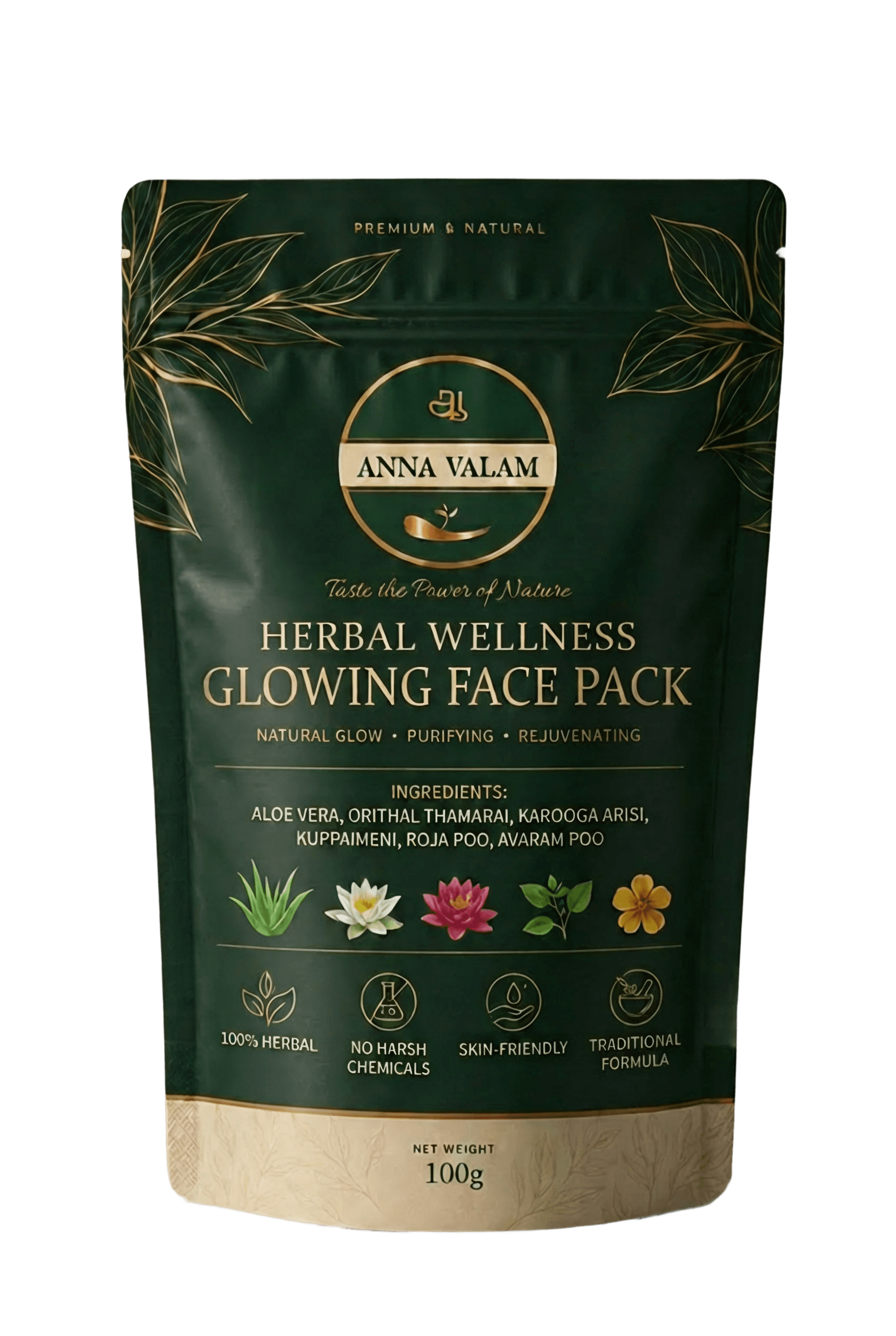 Anna Valam herbal wellness face pack